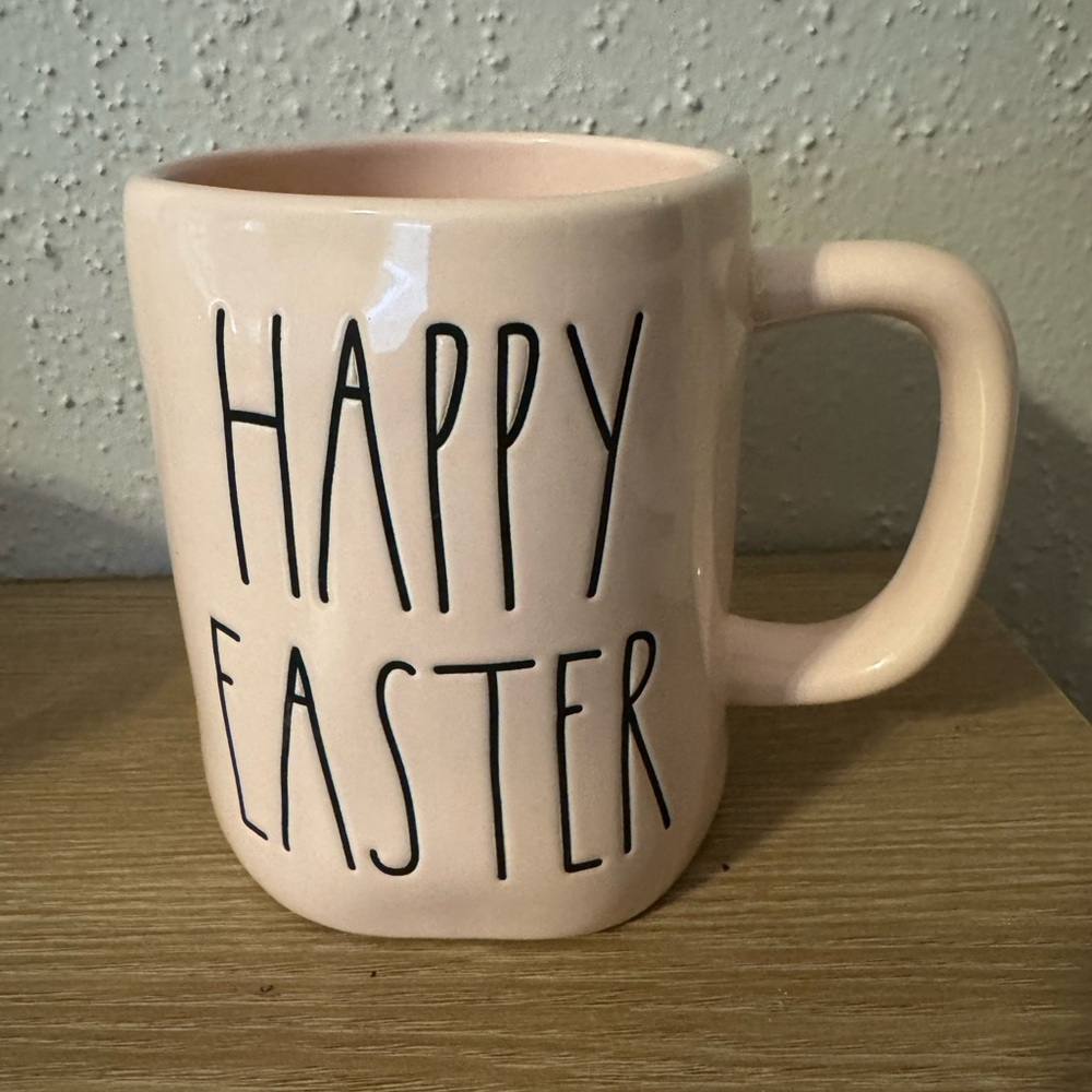 Rae Dunn Blush Happy Easter Mug